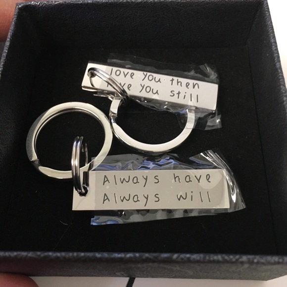 Couples’ Keychain Stainless - Picture 2 of 2